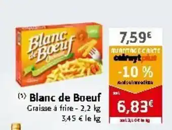 Colruyt Blanc de boeuf offre