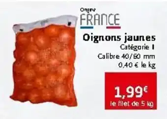 Colruyt Oignons jaunes offre