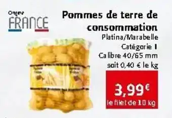 Colruyt Pommes de terre de consommation offre