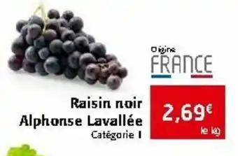 Colruyt Raisin noir alphonse lavallée offre