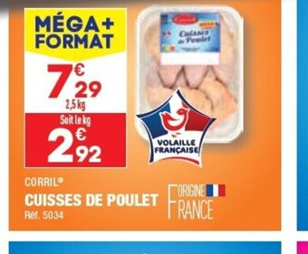 ALDI CUISSES DE POULET offre