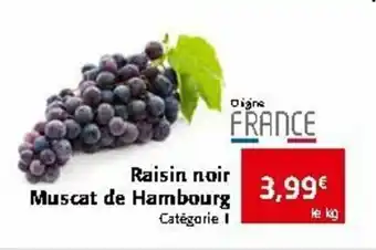 Colruyt Raisin noir muscat de hambourg offre