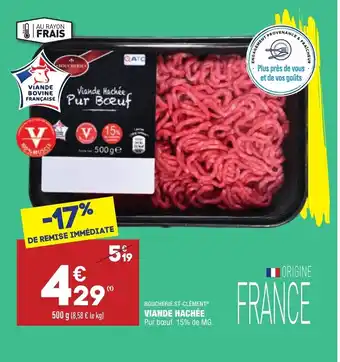 ALDI Viande hachée offre