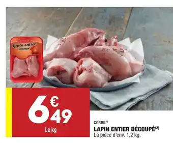 ALDI Lapin entier découpé offre
