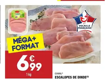 ALDI Escalopes de dinde offre