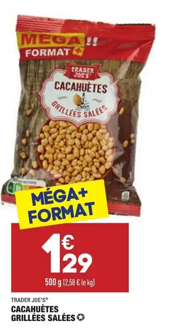 ALDI Cacahuètes grillées salées offre