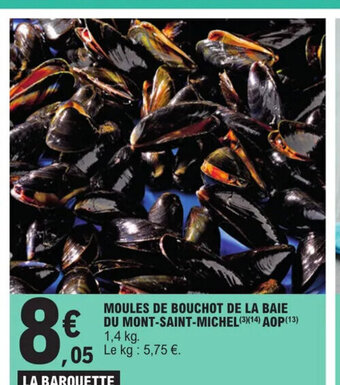 E.Leclerc MOULES DE BOUCHOT DE LA BAIE offre