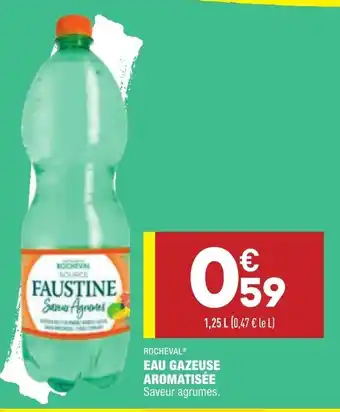 ALDI Eau gazeuse aromatisée offre