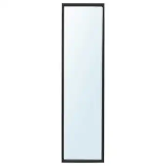IKEA Nissedal miroir, noir, 40x150 cm offre