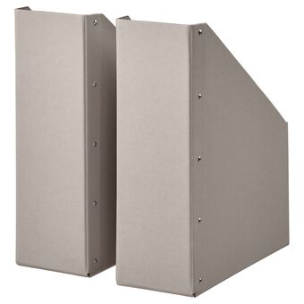 IKEA Nimm range-revues, beige-gris clair offre