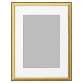 IKEA Silverhöjden cadre, couleur or, 30x40 cm offre