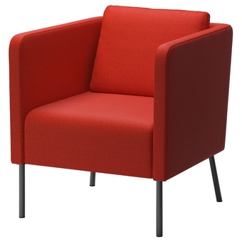 IKEA Ekerö fauteuil, skiftebo orange offre