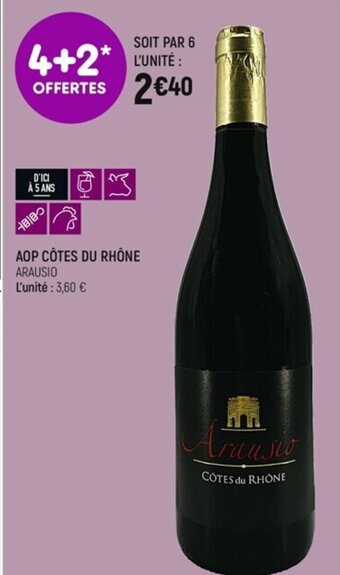 AOP CÔTES DU RHÔNE ARAUSIO