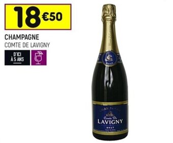 Leader Price CHAMPAGNE COMTE DE LAVIGNY offre