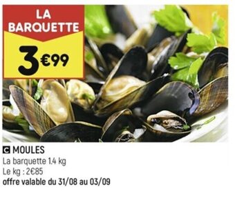 Leader Price MOULES offre