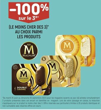 Leader Price (LE MOINS CHER DES 3)* AU CHOIX PARMI LES PRODUITS offre