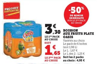 U Express 30 BOISSON offre