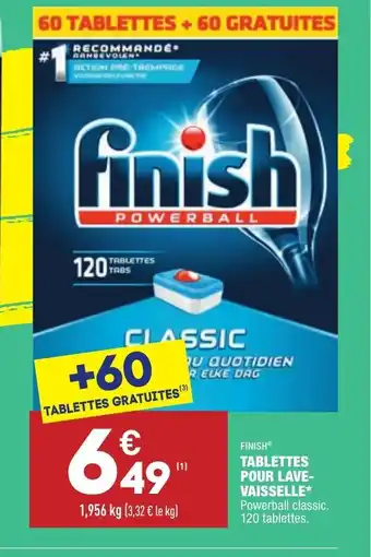 ALDI Tablettes pour lave-vaisselle offre
