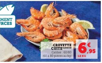U Express CREVETTE CUITE()**** offre