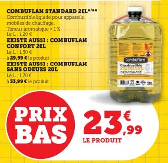 U Express COMBUFLAM STANDARD 20L*/** offre