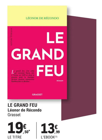 E.Leclerc LE GRAND FEU offre