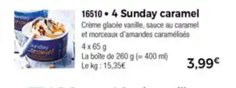 4 Sunday caramel