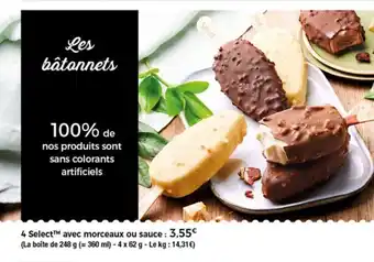 Thiriet 4 Select avec morceaux ou sauce offre
