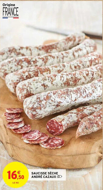 SAUCISSE SÈCHE ANDRÉ CAZAUX D