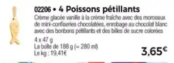 Thiriet 4 Poissons pétillants offre