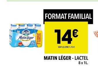 Lactel matin léger
