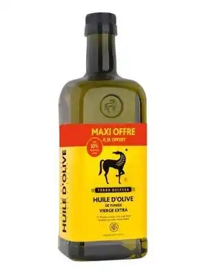 Auchan HUILE D'OLIVE DE TUNISIE VIERGE EXTRA TERRA DELYSSA offre