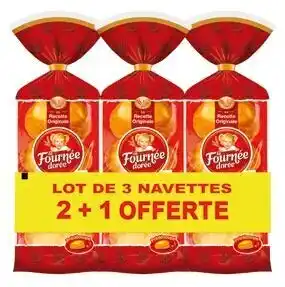 Auchan NAVETTES PRÉ DÉCOUPÉES AU BEURRE FRAIS offre