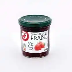 Auchan CONFITURE EXTRA FRAISE offre