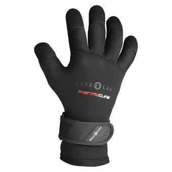 Gants plongée aqualung néoprène 3mm - noir