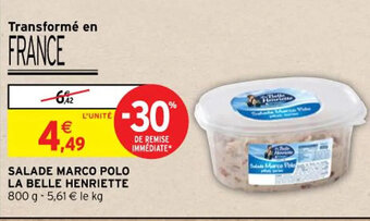 Intermarché SALADE MARCO POLO LA BELLE HENRIETTE offre