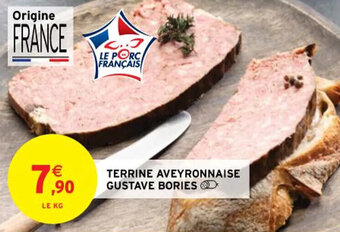 Intermarché TERRINE AVEYRONNAISE GUSTAVE BORIES offre