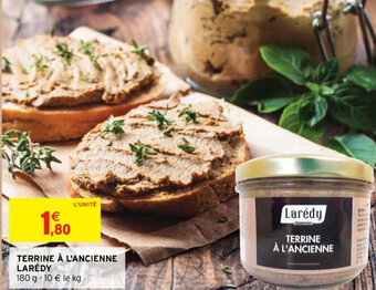 Intermarché TERRINE À L'ANCIENNE LARÉDY offre