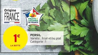 Intermarché PERSIL offre