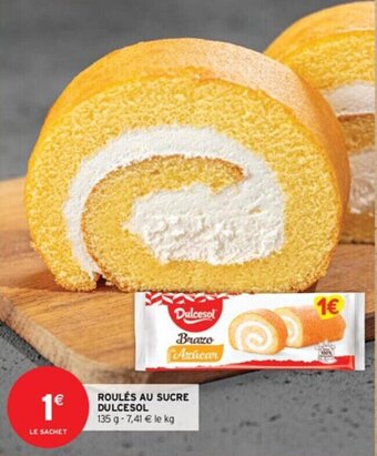Intermarché ROULÉS AU SUCRE DULCESOL offre