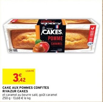 CAKE AUX POMMES CONFITES RIVAZUR CAKES