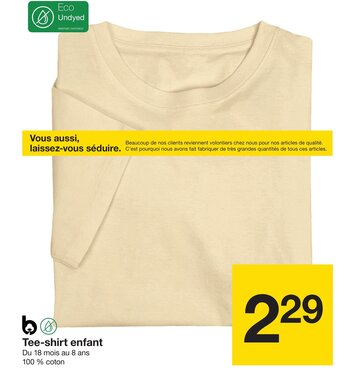 Zeeman Tee-shirt enfant offre