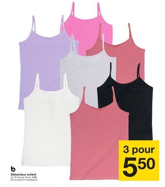 Zeeman Débardeur enfant offre