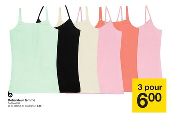 Zeeman Débardeur femme offre
