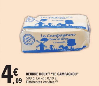 E.Leclerc Express BEURRE DOUX LE CAMPAGNOU offre