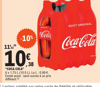E.Leclerc Express COCA-COLA offre