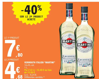 VERMOUTH ITALIEN MARTINI