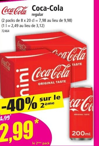 Norma Coca cola offre