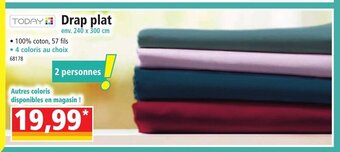 Norma TODAY Drap plat offre