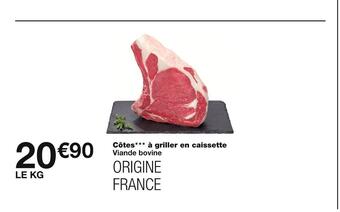 Monoprix Côtes à griller en caissette offre