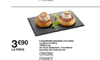 Monoprix L'excellente bouchée à la reine offre